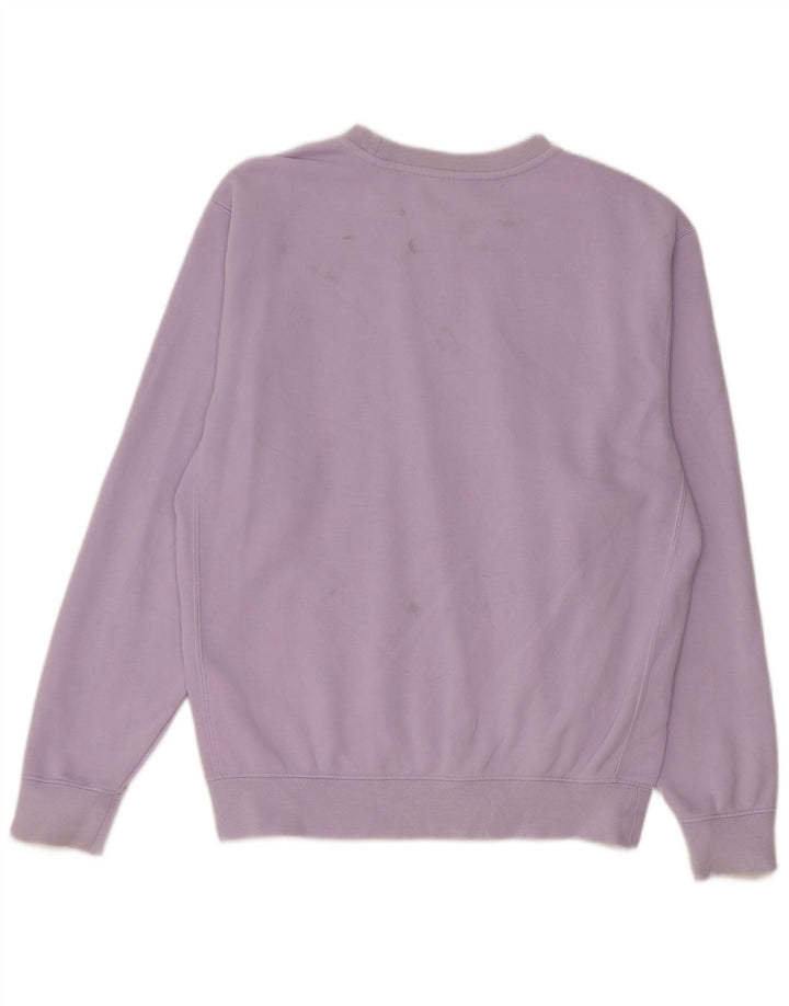 Felpa da uomo Nike Loose Fit, maglione piccolo, cotone viola
