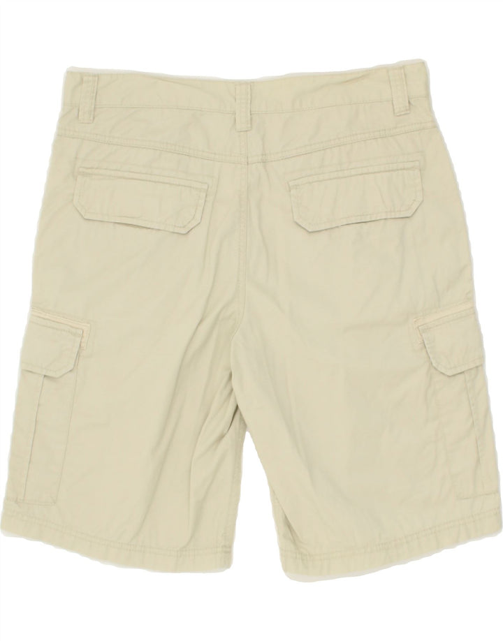 VINTAGE Mens Cargo Shorts IT 50 Large W35 Beige Cotton Vintage Vintage and Second-Hand Vintage from Messina Hembry 