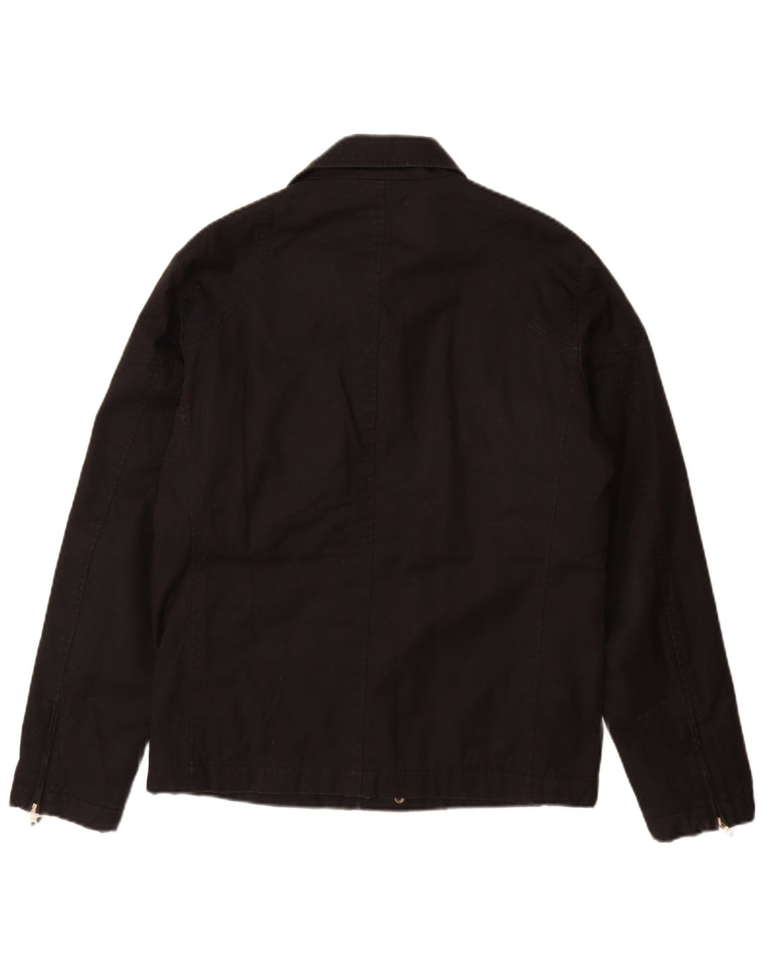 Giacca utilitaria da uomo ZARA UK 38 cotone nero medio