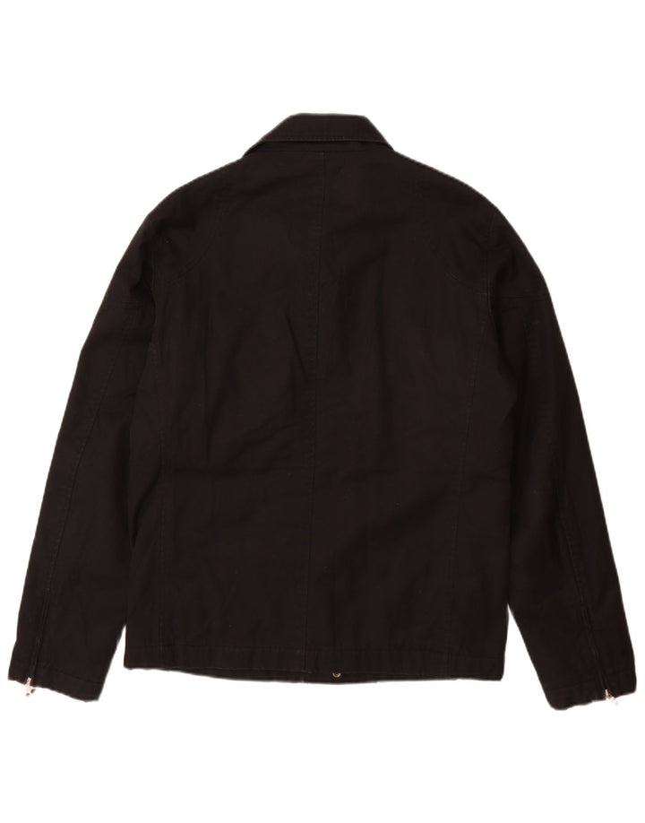 Giacca utilitaria da uomo ZARA UK 38 cotone nero medio