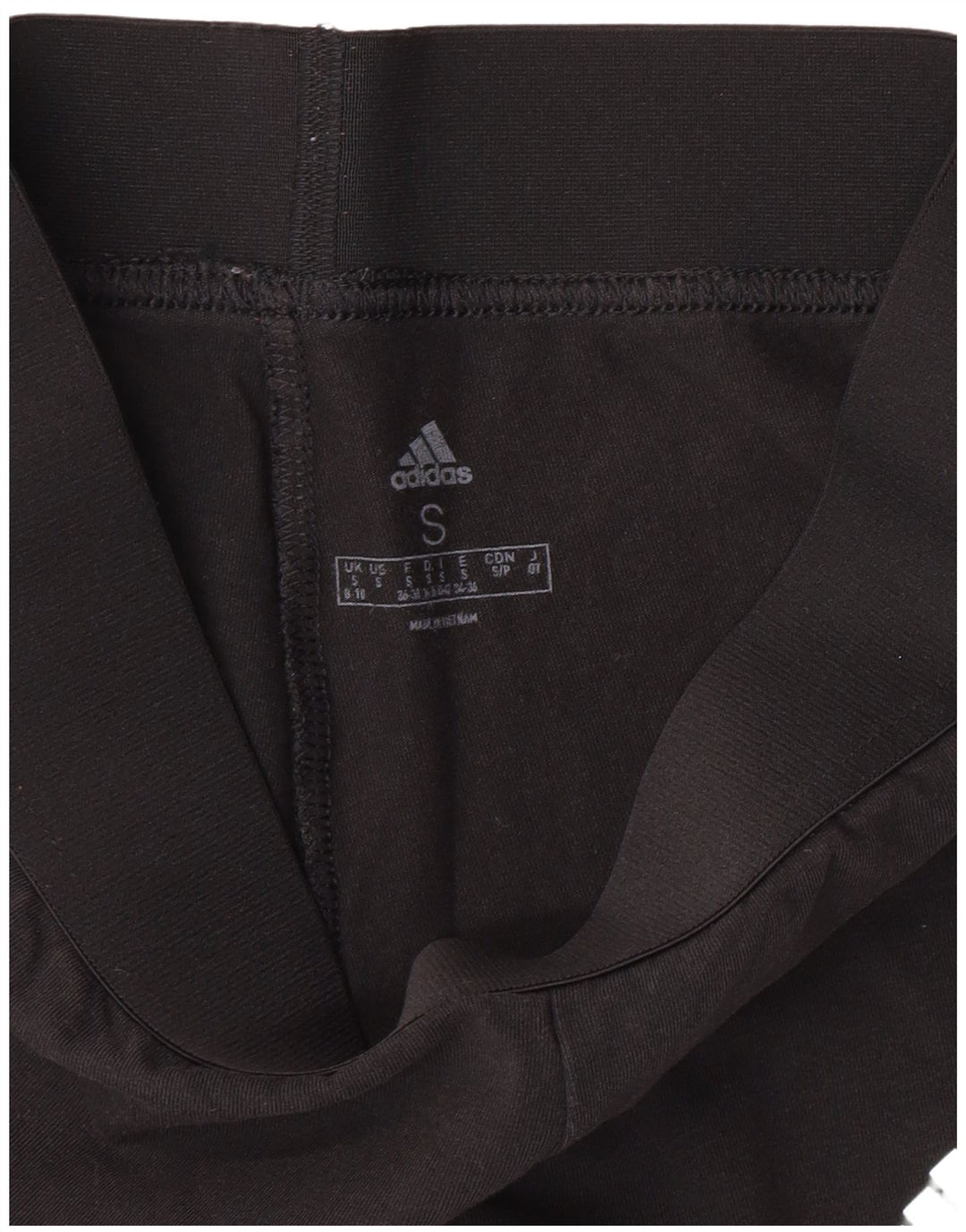 Leggings da donna ADIDAS UK 8/10 piccoli neri