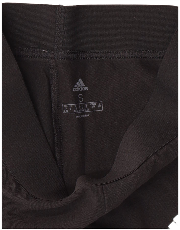 Leggings da donna ADIDAS UK 8/10 piccoli neri