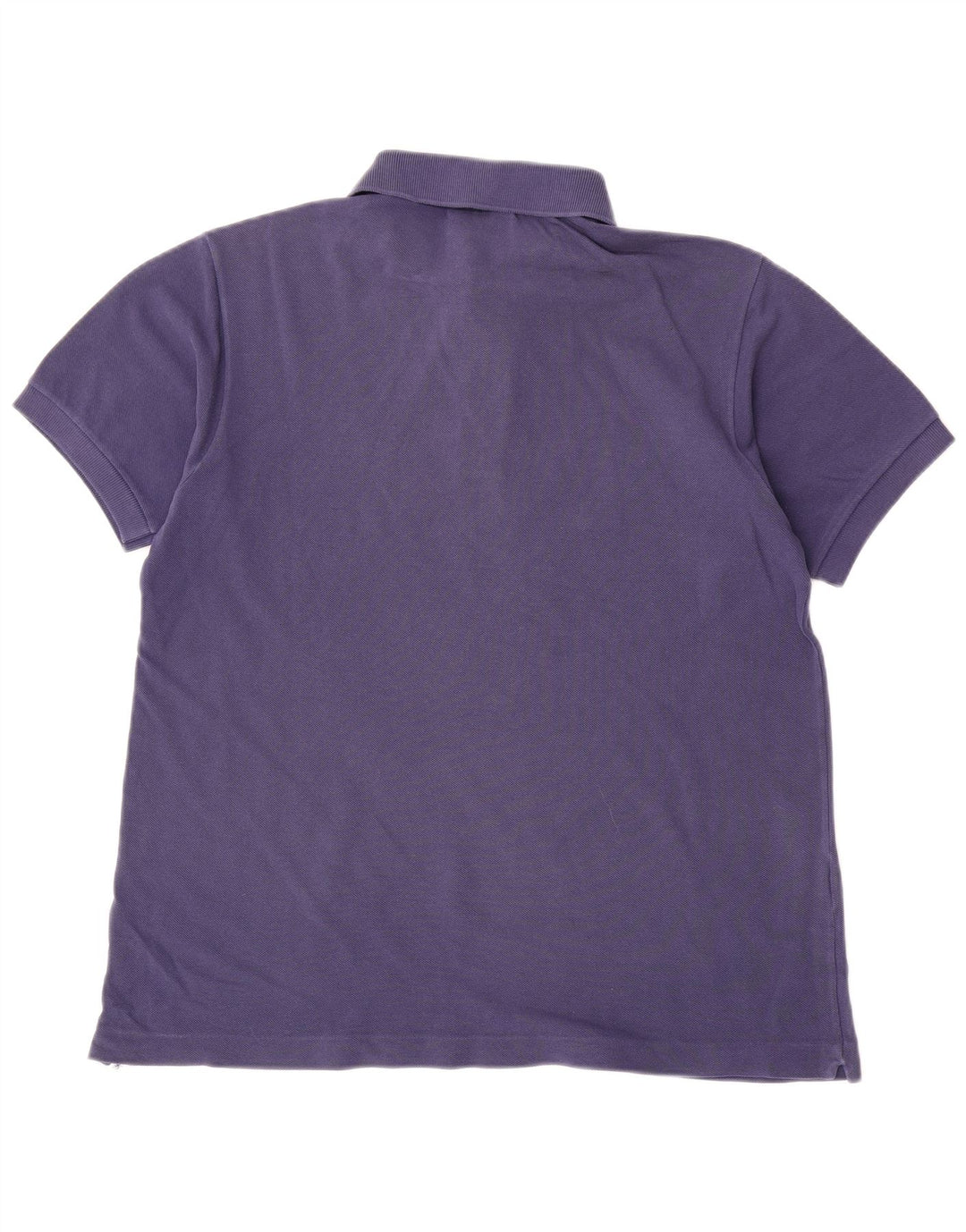 Polo da uomo Lacoste taglia 4 media in cotone blu navy