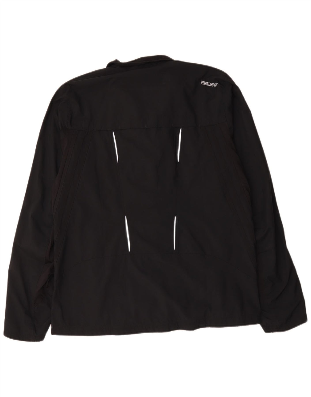 Giacca antipioggia da uomo ADIDAS Clima Proof UK 40 grande poliestere nero