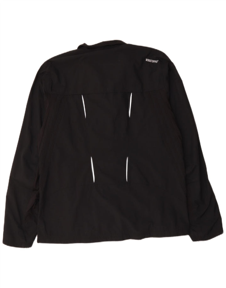 Giacca antipioggia da uomo ADIDAS Clima Proof UK 40 grande poliestere nero