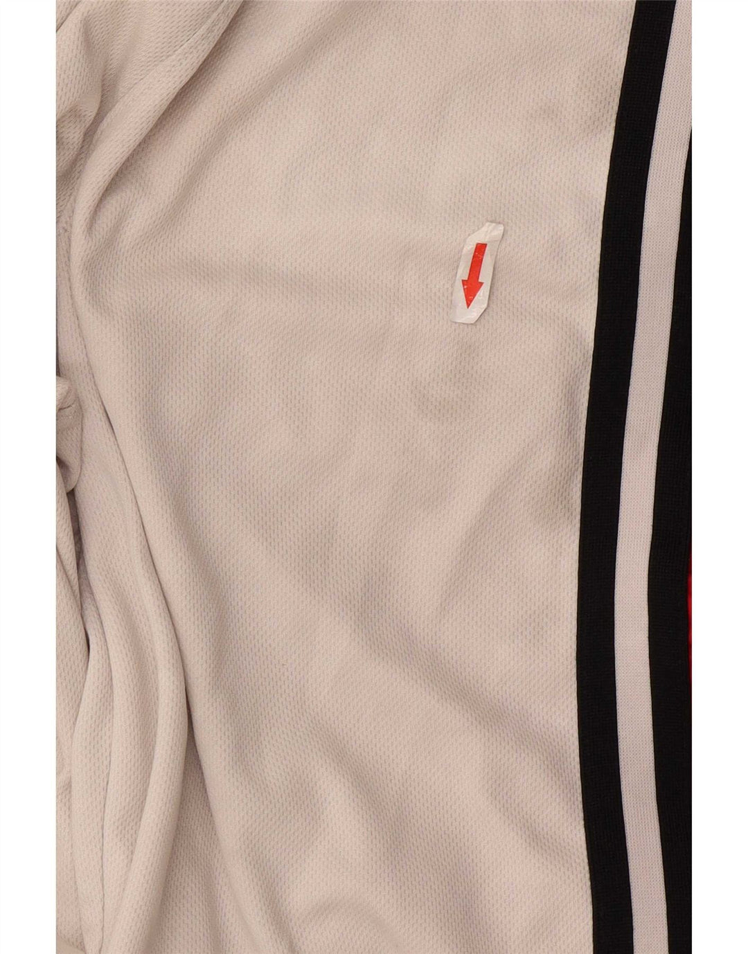 Pantaloncini sportivi grafici da uomo Jordan, poliestere color block bianco medio