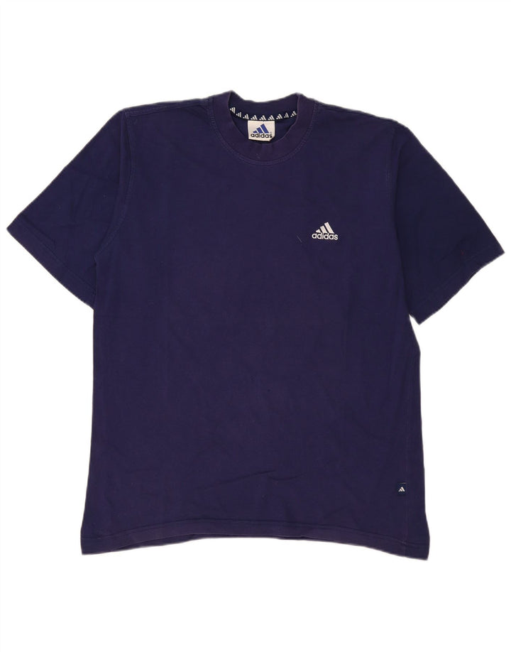 Maglietta Adidas da uomo Top media blu navy