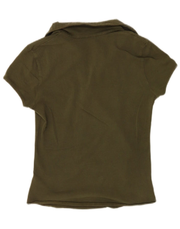 Polo da donna Lotto UK 14 grande color cachi