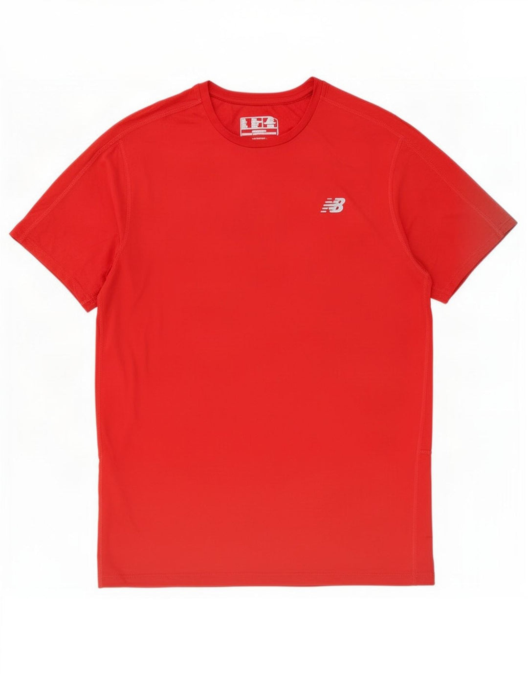 T-shirt da uomo New Balance Top grande rosso in poliestere