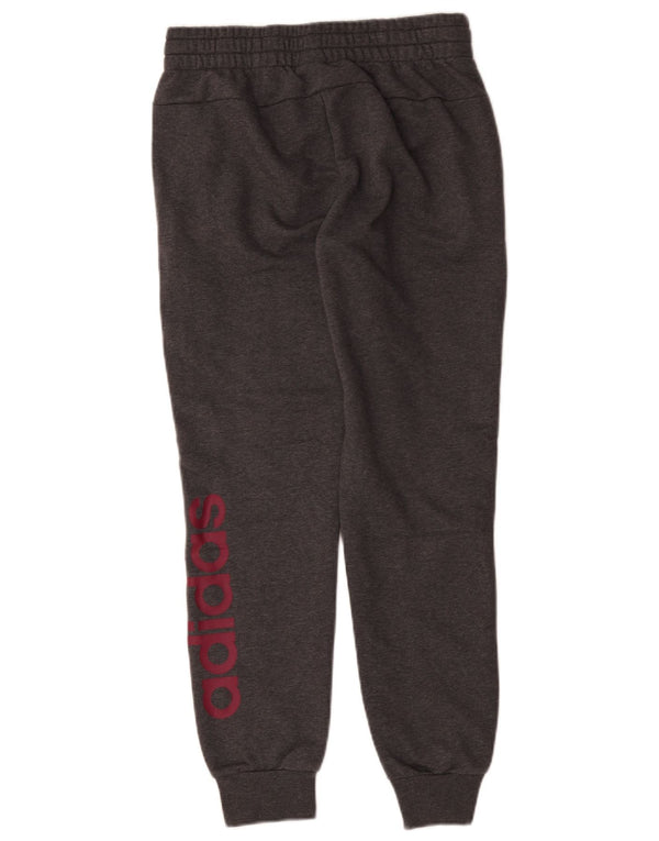 Pantaloni da tuta da donna Adidas Joggers UK 8/10 Small Grey Cotton Sports
