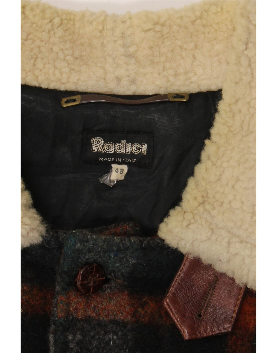 Cappotto Radici Uomo IT 48 Medium Multicolore Check