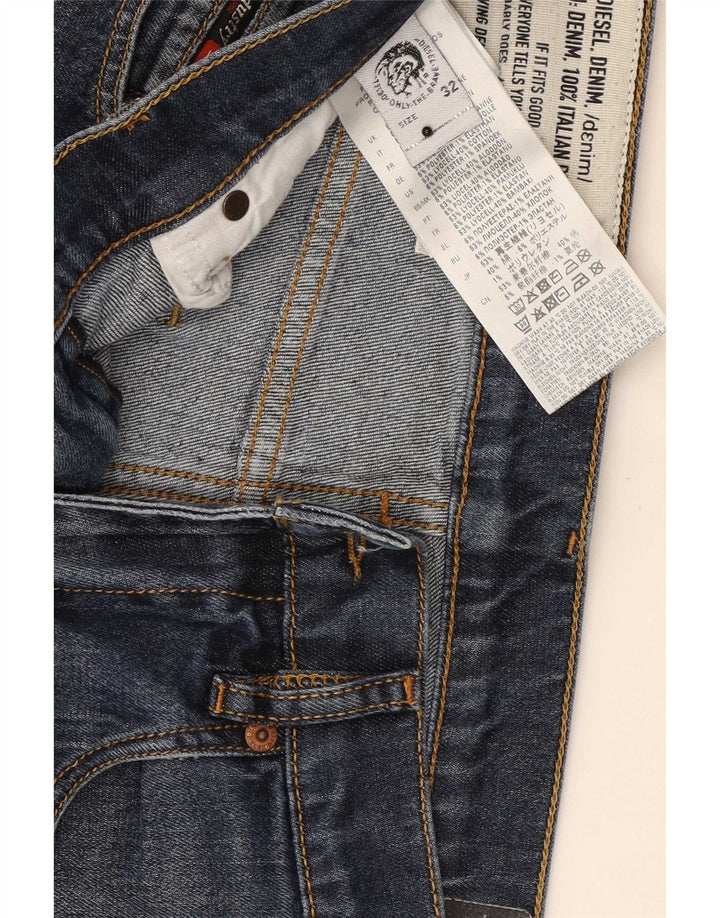 Jeans slim da uomo Diesel W32 L30 Lyocell blu navy