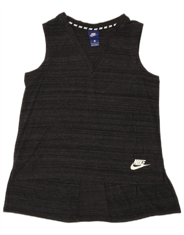 Canotta Nike da donna UK 10 piccola grigia chiazzata