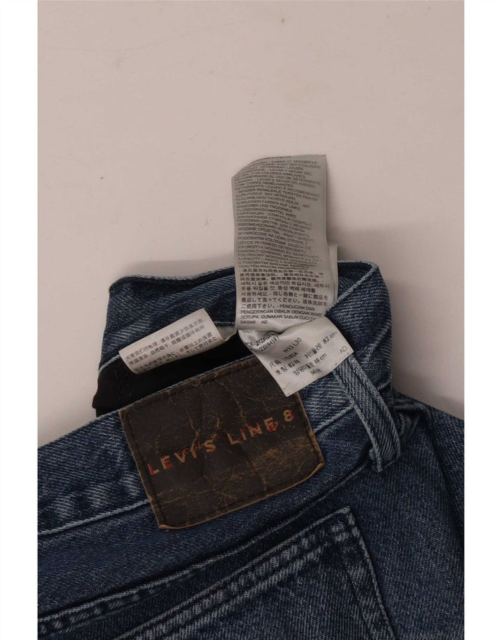 Jeans Levi's Uomo Linea 8 Slim W32 L30 Cotone Blu