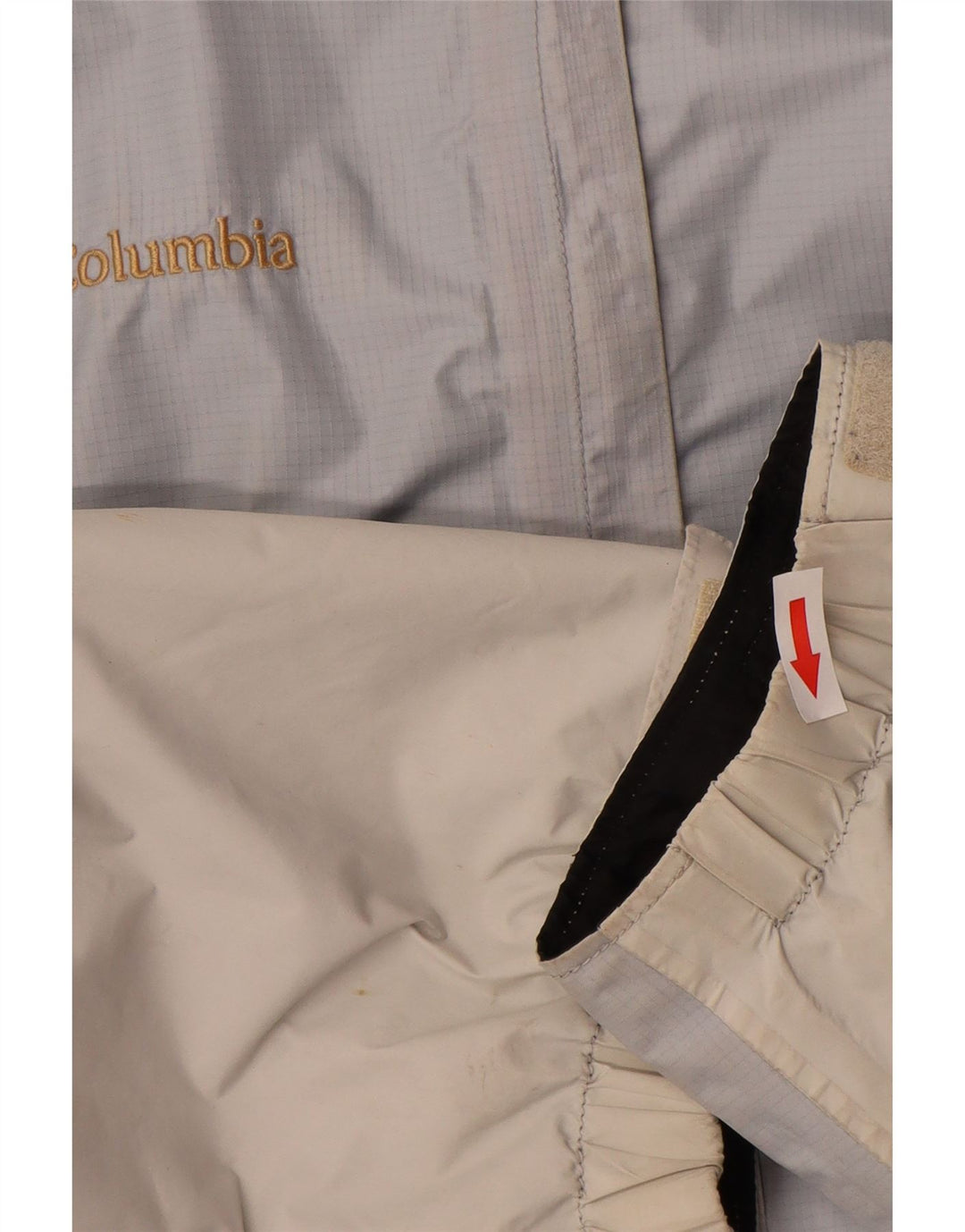 Giacca antipioggia con cappuccio Columbia Interchange da donna UK 10 piccola bianca