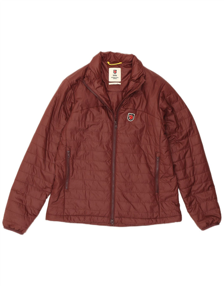 Giacca imbottita da donna Fjall Raven UK 14 Poliammide medio bordeaux