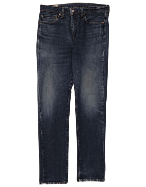 Levi's Uomo 511 Slim Jeans W32 L32 Cotone Blu Navy