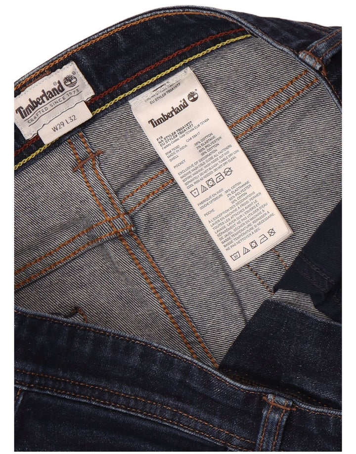 Jeans slim da uomo Timberland W29 L32 cotone blu navy