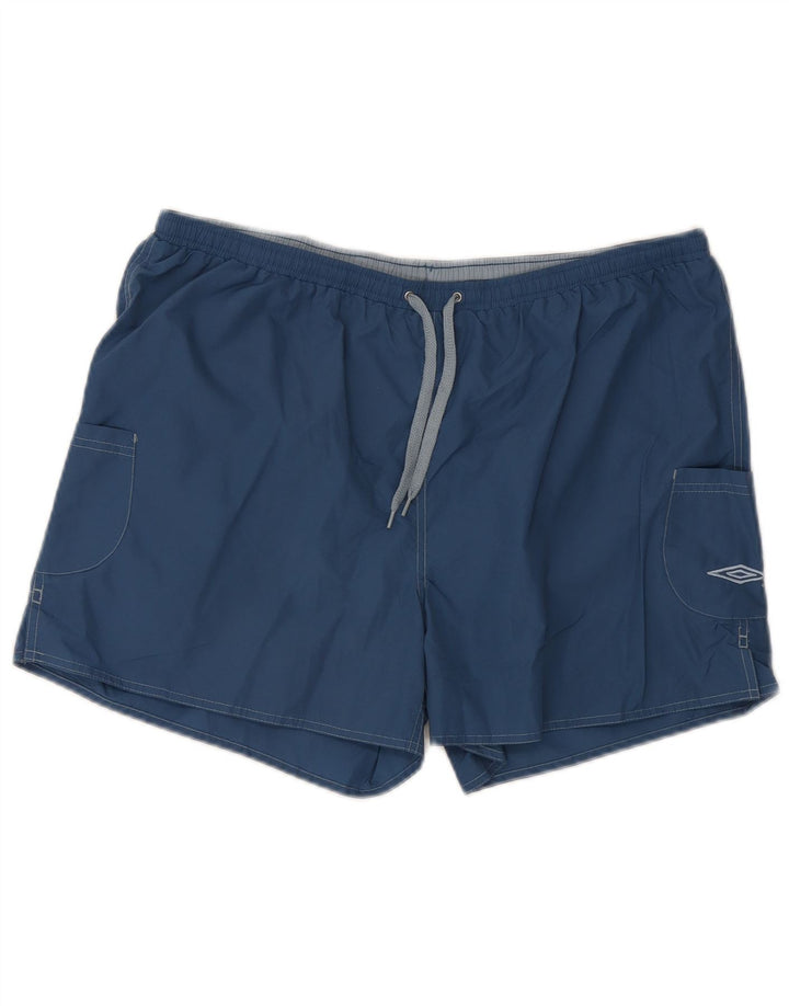 Pantaloncini da bagno da donna Umbro UK 18 XL poliestere blu