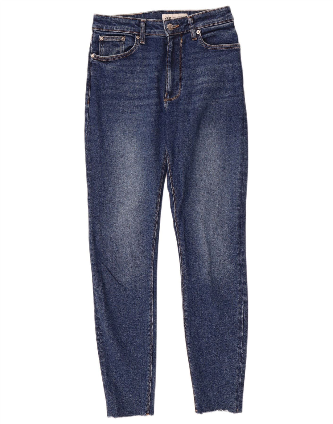 Jeans skinny da donna Zara EU 40 medi W30 L28 Blu