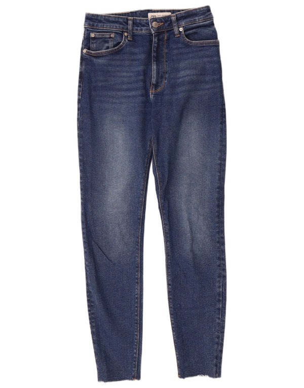Jeans skinny da donna Zara EU 40 medi W30 L28 Blu