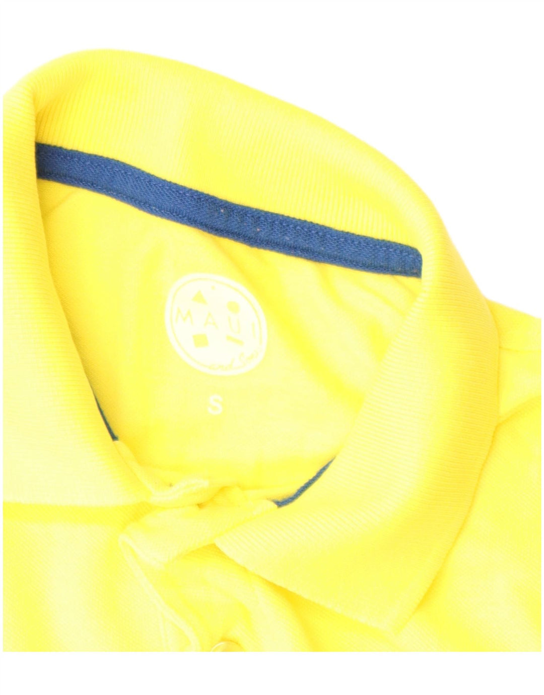 Polo da uomo MAUI AND SONS piccola in cotone giallo