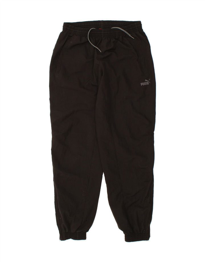 PUMA Mens Tracksuit Trousers Joggers Large  Black Polyester Vintage Puma and Second-Hand Puma from Messina Hembry 