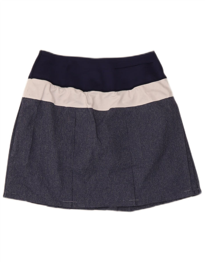 Puma Womens Skort UK 8 Small Blu Colourblock Poliestere Sportivo