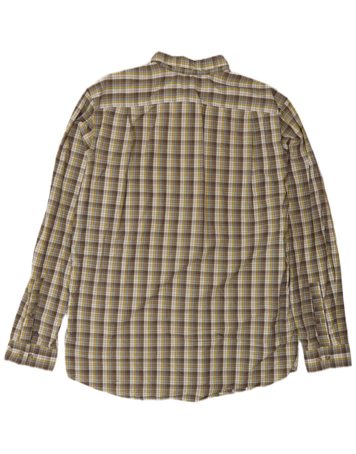 Eddie Bauer Camicia da uomo in flanella dal taglio classico, grande, multicolore