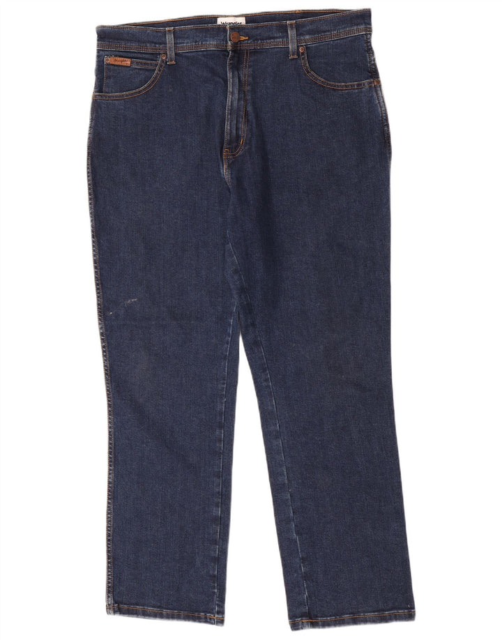Jeans dritti da uomo Wrangler W36 L30 Blu