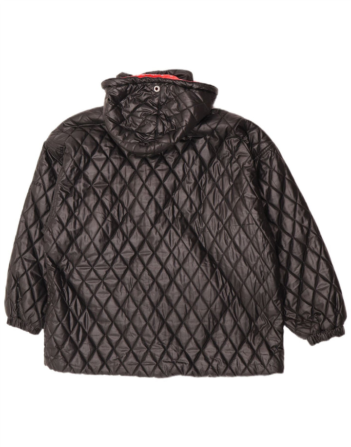 Giacca trapuntata oversize con cappuccio da donna Belfe & Belfe IT 44 media nera