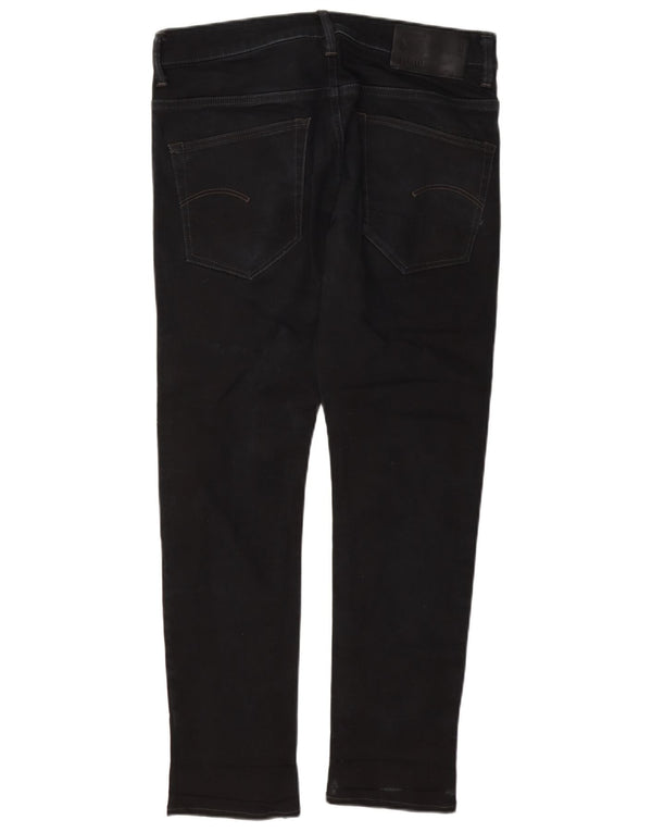 Jeans slim da uomo G-Star 3301 W32 L30 cotone blu navy