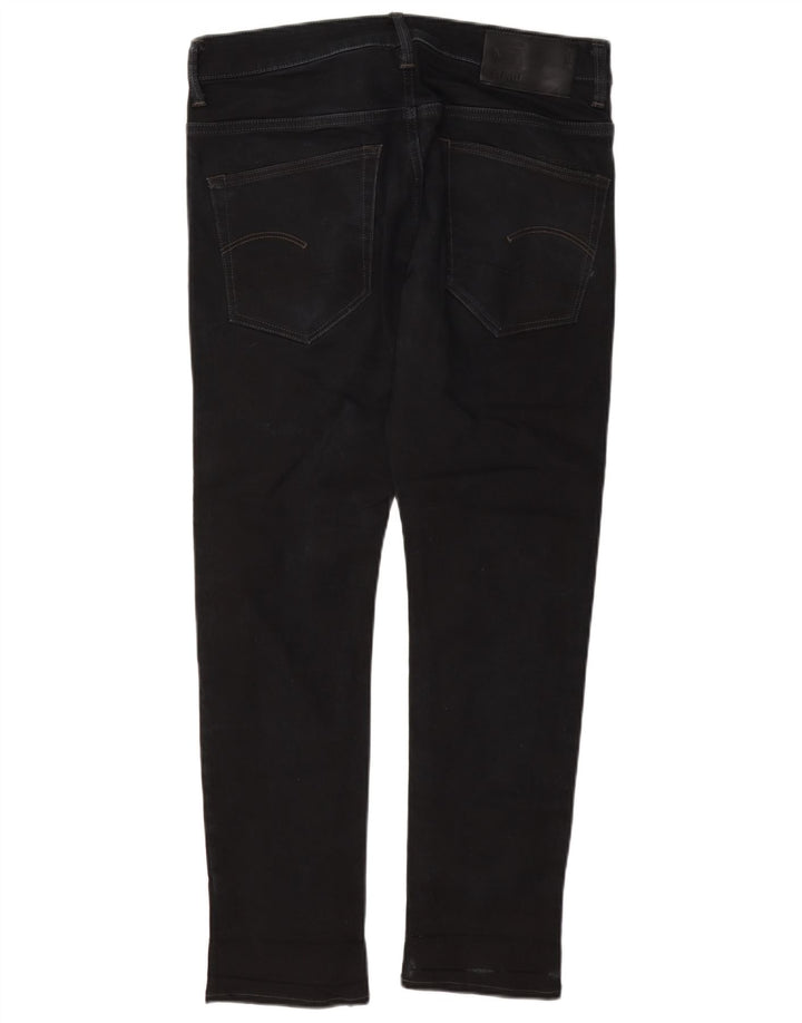 Jeans slim da uomo G-Star 3301 W32 L30 cotone blu navy