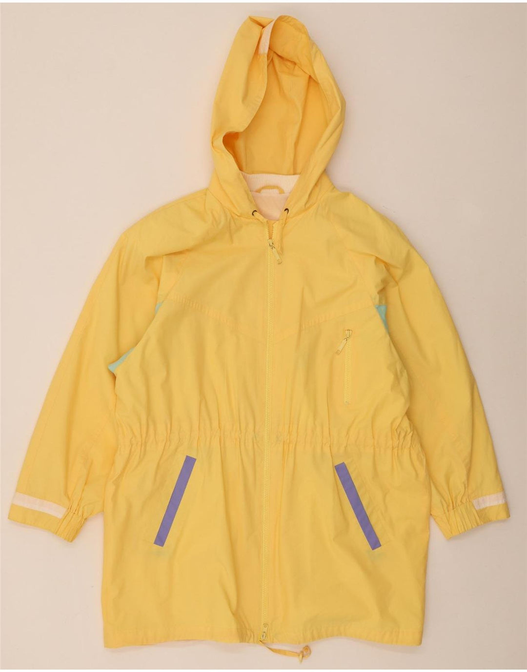 Giacca Parka oversize con cappuccio da donna Valmeline EU 44 XL Giallo Colourblock