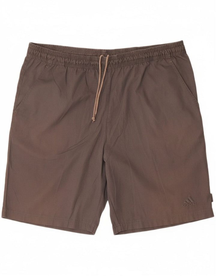 ADIDAS Mens Sport Shorts Large  Grey Polyester