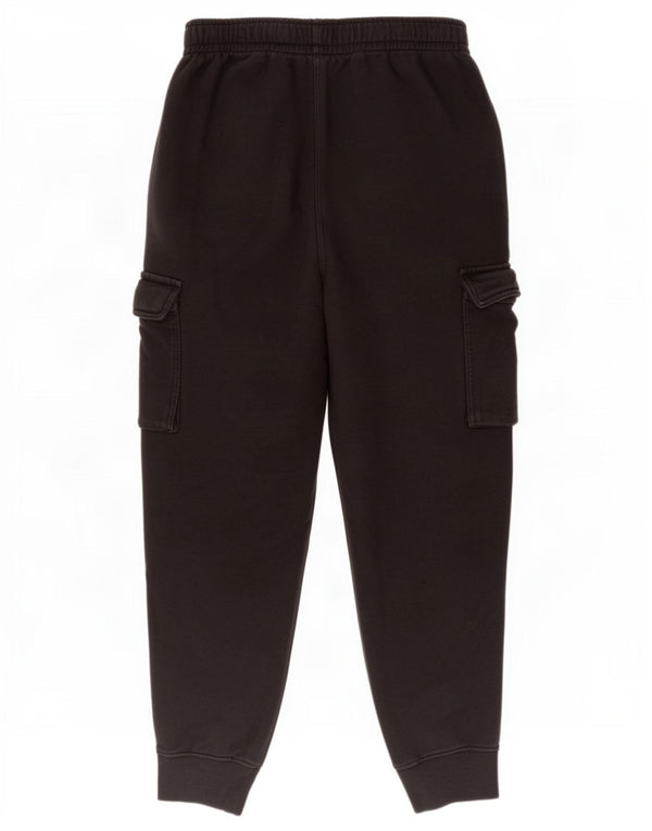 Pantaloni da tuta Nike Graphic Cargo da uomo, pantaloni da jogging, cotone medio nero