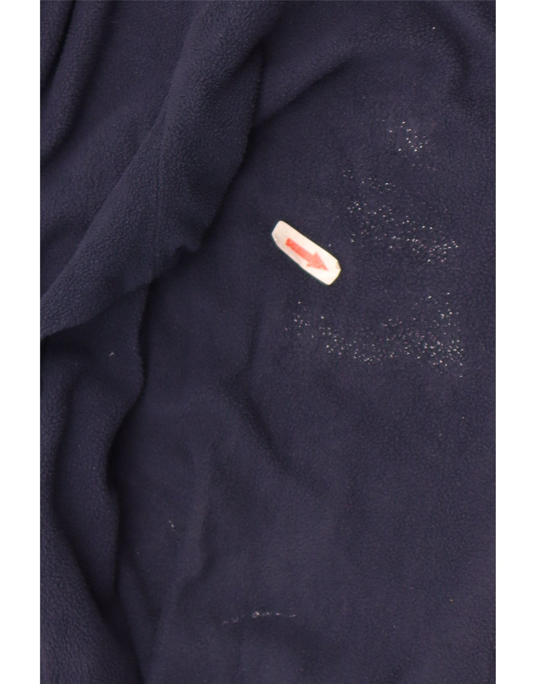 Mountain Warehouse Maglione in pile da uomo con collo con zip, grande, in poliestere blu navy