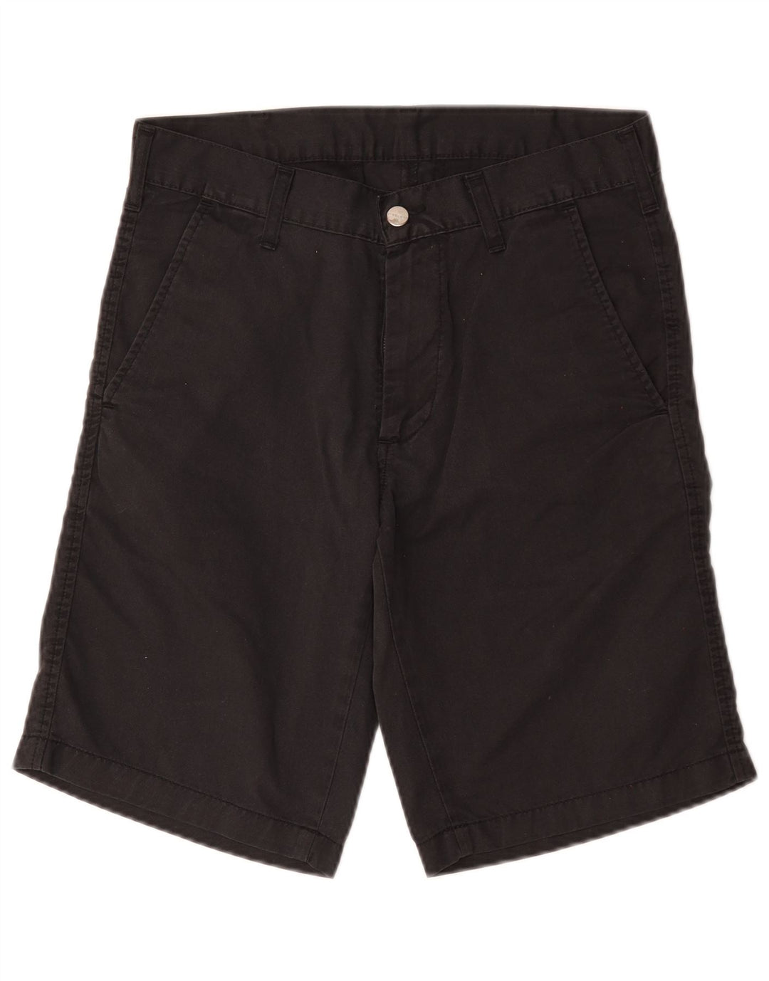 Bermuda da uomo Carhartt W29 piccolo poliestere nero