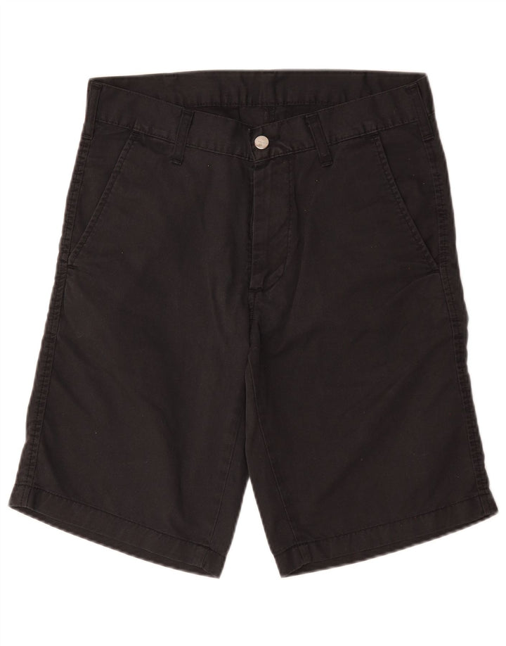 Bermuda da uomo Carhartt W29 piccolo poliestere nero