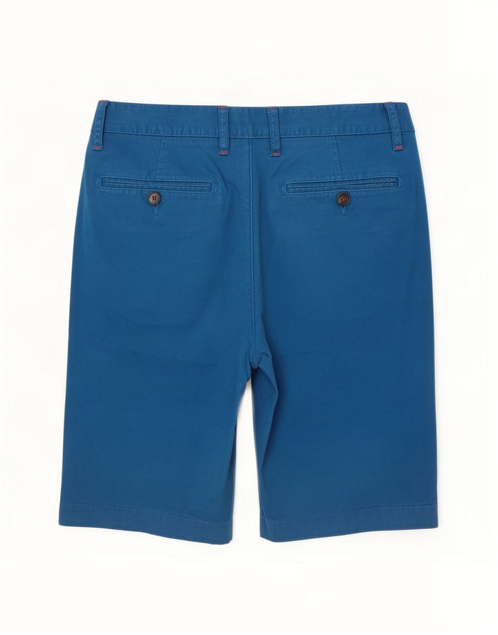 Pantaloncini chino da uomo Ted Baker medi W32 in cotone blu