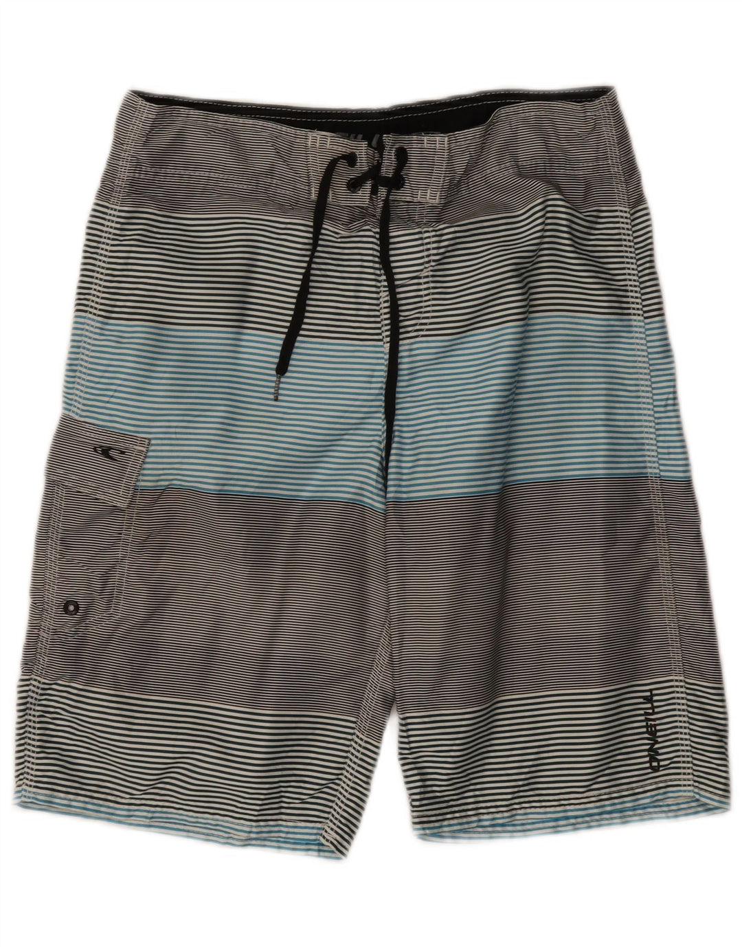Pantaloncini da bagno da uomo O'Neill piccoli in poliestere a righe multicolori