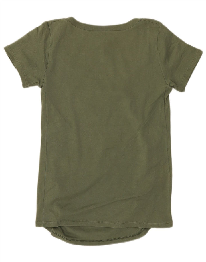 T-shirt da donna Benetton Top UK 10 Small Khaki