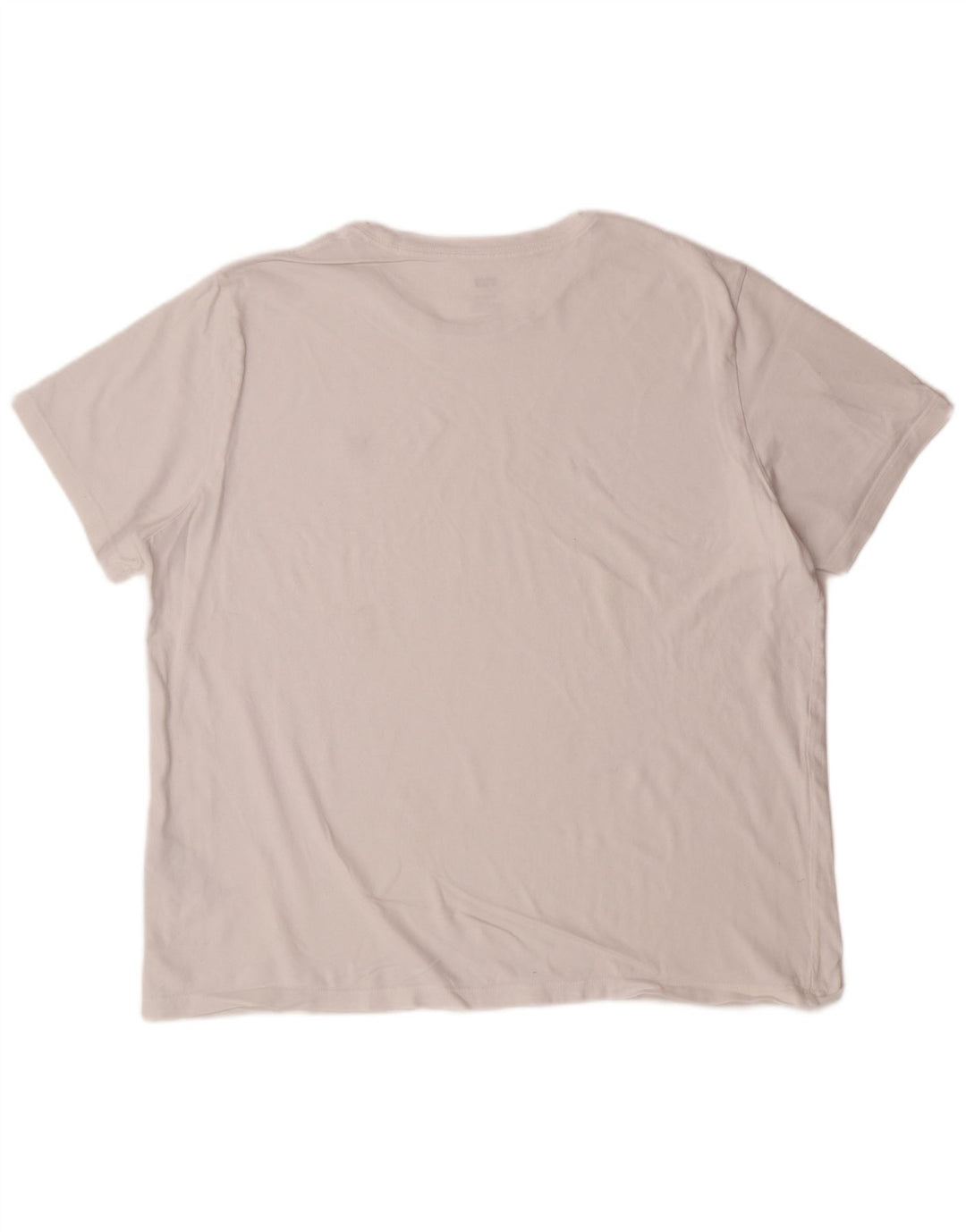 T-shirt da uomo con vestibilità standard LEVI'S XL in cotone bianco