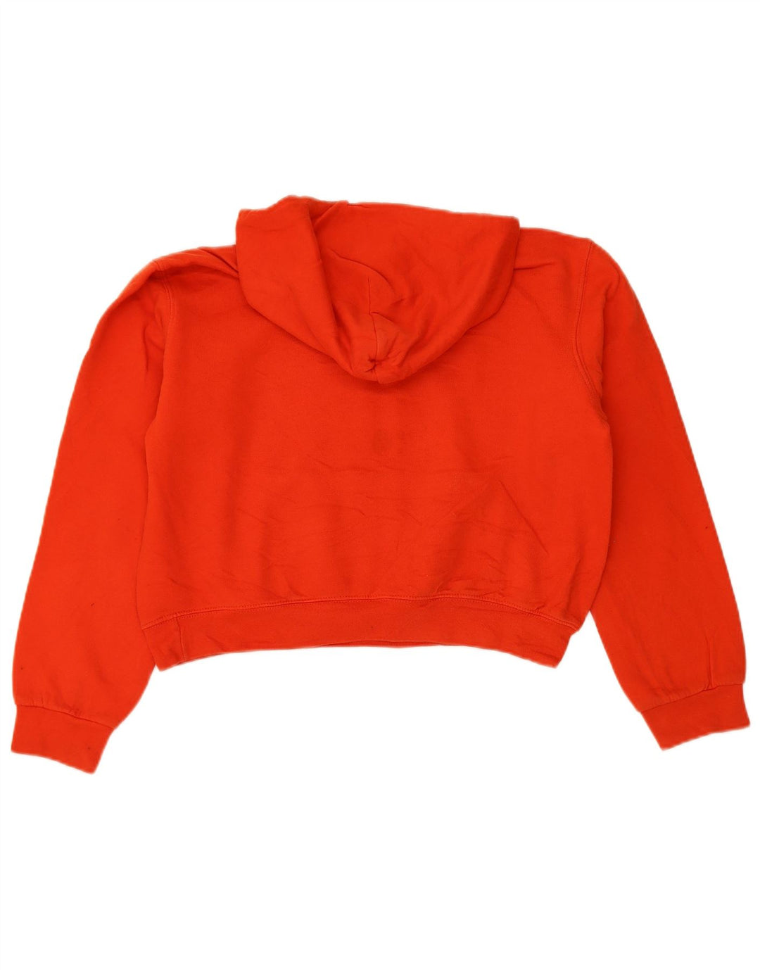 SERGIO TACCHINI Womens Oversized Crop Hoodie Jumper UK 10 Small Red