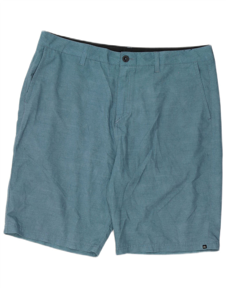 Pantaloncini chino da uomo Quiksilver W38 XL poliestere blu
