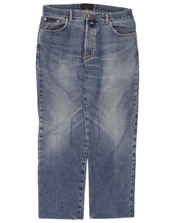 Jeans dritti regolari da uomo Gant W34 L27 cotone blu