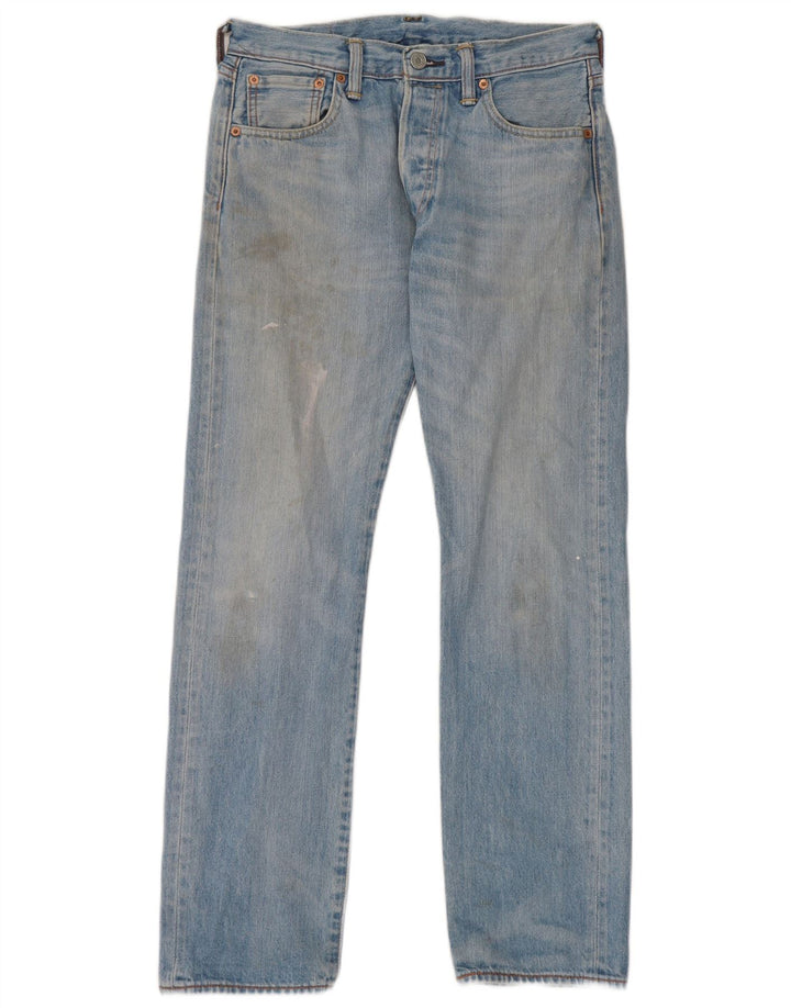 Levi's Uomo 501 Jeans dritti W30 L30 Cotone Blu