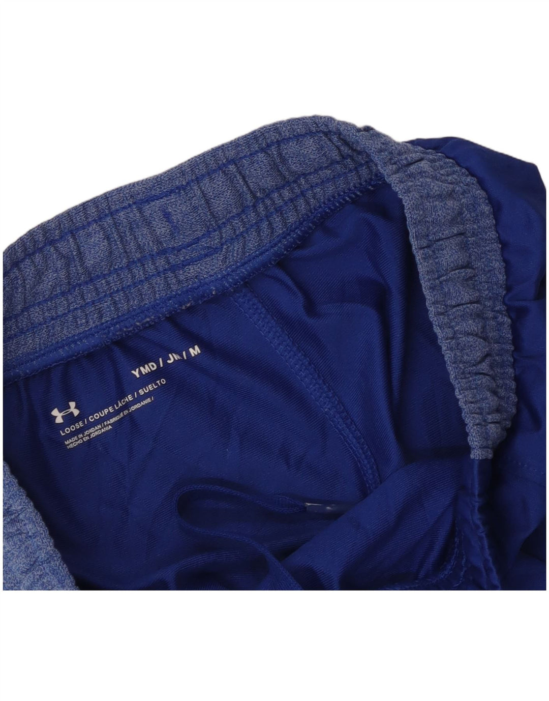 Pantaloncini sportivi Under Armour da ragazzo 9-10 anni blu medio