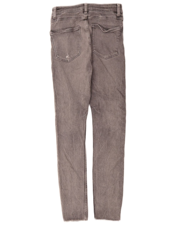 Jeans skinny da donna Zara EU 36 XS W26 L27 Grigio