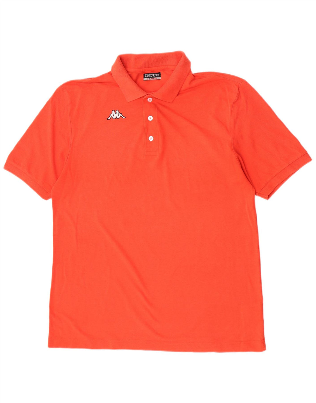 Polo Kappa Uomo XL Cotone Arancione